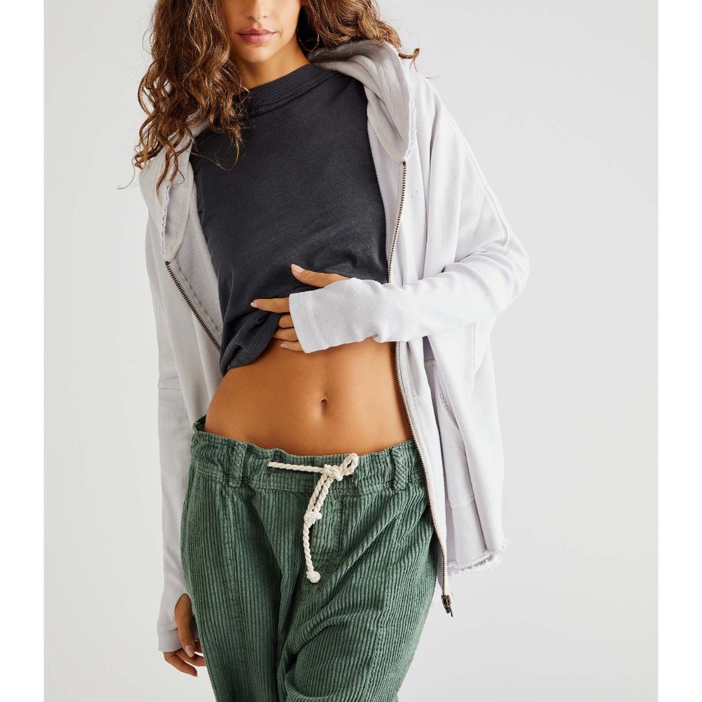 NWT Free People Free Cloud Cardi / Morning Fog